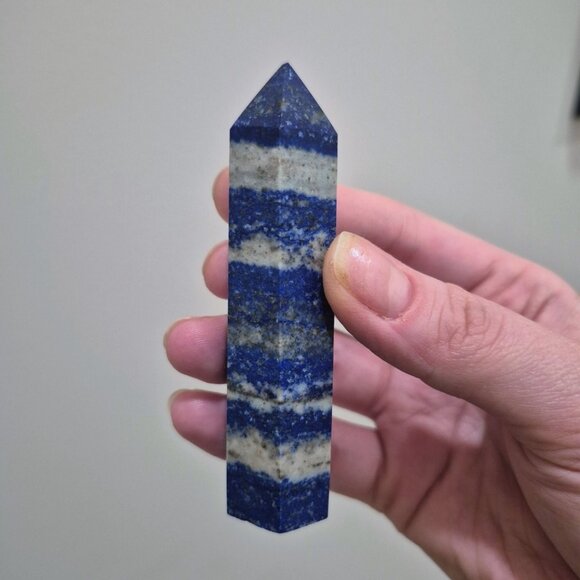 Lapis Lazuli Tower 3.5" Tall - Picture 3 of 7
